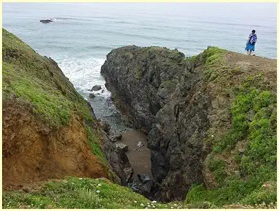 tiefe Schlucht l'Éperon barré de Lostmarc'h