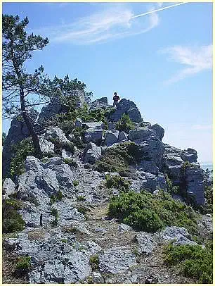 Wanderweg zum la Grande Roche