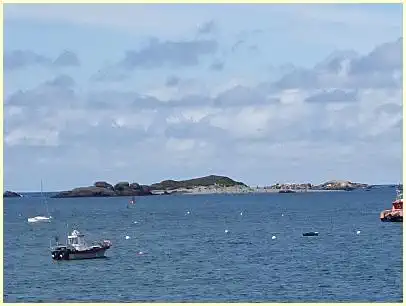 Trébeurden - Pointe du Castel - Insel Île Molène