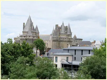 Vitré - Blick auf das Château