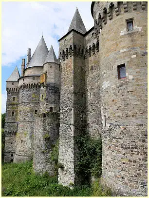 Burg Château de Vitré Tour Saint-Laurent