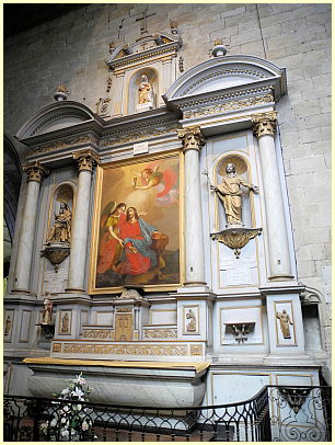 Retabel der heiligen Familie Basilika Saint-Sauveur - Dinan