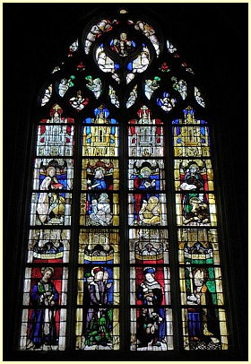 Hauptfenster Basilika Saint-Sauveur - Dinan