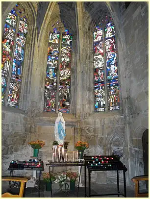 Kapelle Notre-Dame de Lourdes Basilika Saint-Sauveur - Dinan