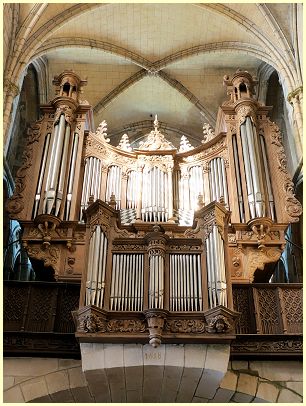 Orgel - Kathedrale Saint-Paul-Aurélien