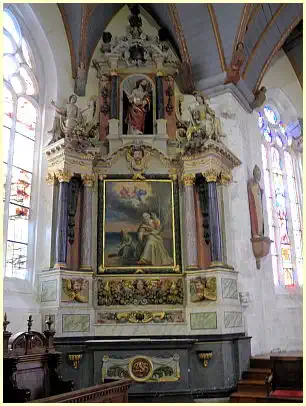 Retable de la Trinité Kirche Saint-Suliau