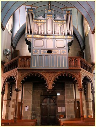 Empore und Orgel Kirche Saint-Pierre - Crozon