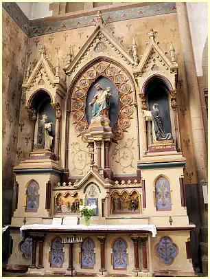 Autel und Retable du Rosaire Kirche Sacré-Coeur - Douarnenez