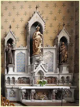 Autel und Retable de Saint-Joseph Kirche Sacré-Coeur - Douarnenez