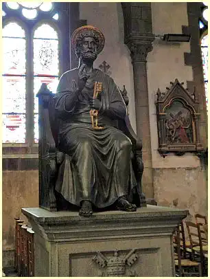 Heiligenstatue Kirche Sacré-Coeur - Douarnenez