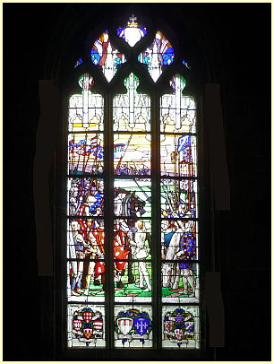 Kirchenfenster Saint Louis Kapelle du Pénity