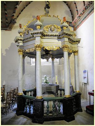 Taufbecken Notre-Dame de Croaz Batz