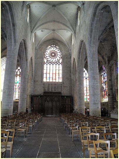 Querschiff Kirche Saint-Malo Dinan