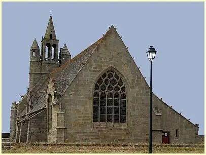 Rückseite mit Chor Notre-Dame-de-la-Joie