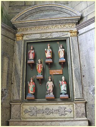 Altar Autel des sept Saints Notre-Dame du Kreisker