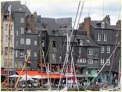 Quai Sainte-Catherine, Häuser des 16. Jahrhunderts - Honfleur