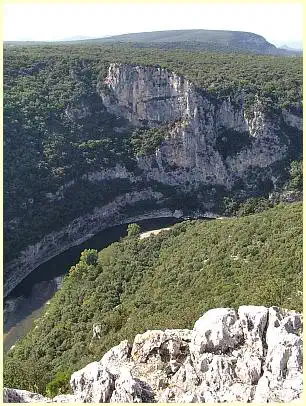 Balcon de Gournier - Ardèche Schlucht