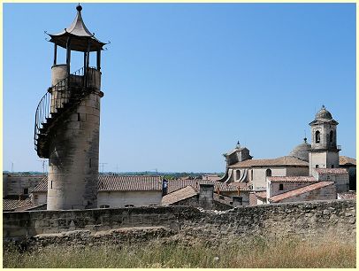 Signalturm Montée du Château und Notre-Dame-des Pommiers