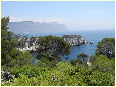 Calanque de Port-Pin und Cap Canaille