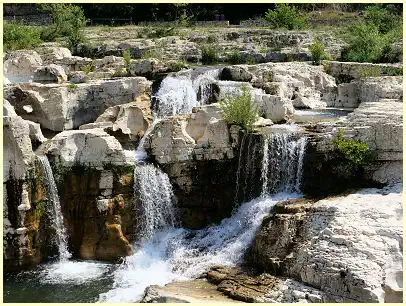 Cascades du Sautadet Marmites des Géants