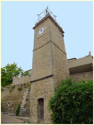 Uhrturm (Tour de l'Horloge) Châteauneuf-de-Gadagne
