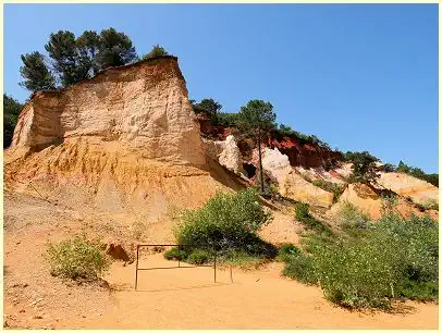 Colorado de Rustrel - Rundweg Sahara - Cheminées des Fées