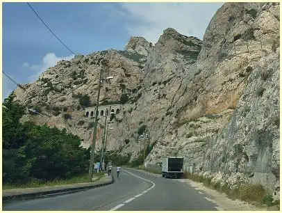 blaue Küste (Côte bleue) - Chaîne de L'Estaque