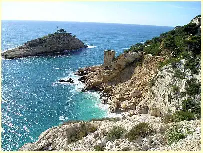 blaue Küste (Côte bleue) - Ensuès-la-Redonne - Calanque de l'Érevine