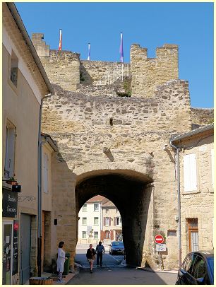 Innenansicht Porte du Prince - Courthézon