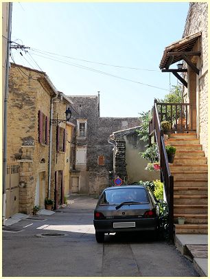 Gasse in Courthézon