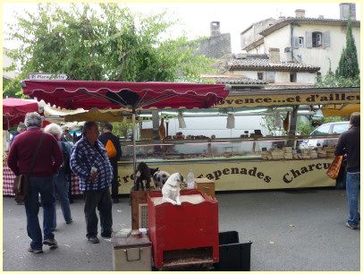 Markt in der Provence - Brot in allen Variationen