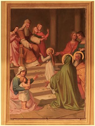 Gemälde unter Chorbogen Notre-Dame-de-l'Assomption