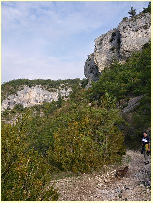 Wanderung Schlucht Gorges de la Nesque
