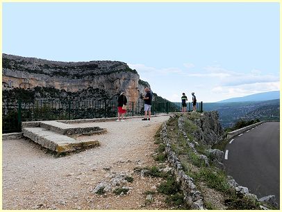 Aussichtspunkt - Schlucht Gorges de la Nesque