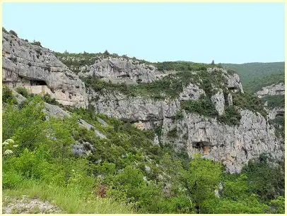 Schlucht Gorges de la Nesque