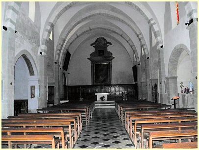 Kirchenschiff Saint-Vincent - Nyons