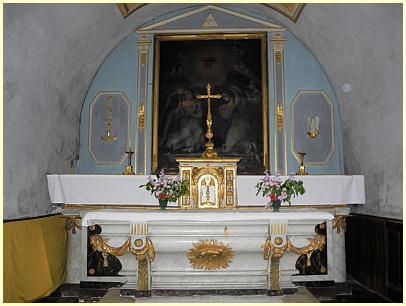 Kirche Saint-Vincent - Nebenaltar einer Seitenkapelle