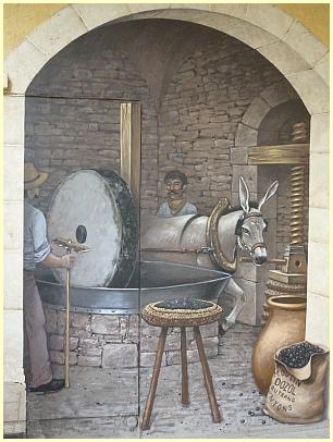 Wandmalerei Moulin Dozol-Autrand - Nyons