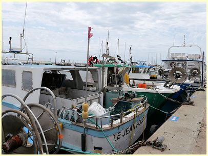 Fischerboote Port Gardian - Saintes-Maries-de-la-Mer
