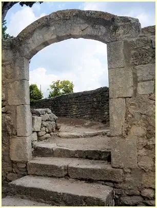 Bonnieux - Le Castellas - Torbogen