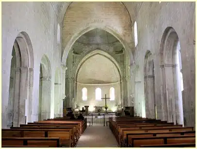 Kirchenschiff Abteikirche Notre-Dame de Sénanque