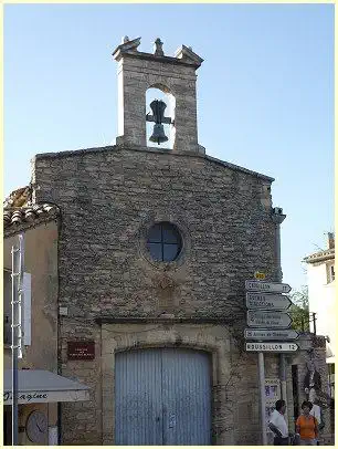 Gordes - Kapelle Pénitents Blancs