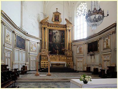 Grignan - Chor Stiftskirche Collégiale Saint-Sauveur