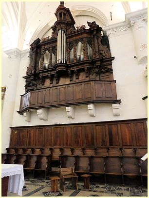 Grignan - Orgel (Orgue) Stiftskirche Collégiale Saint-Sauveur
