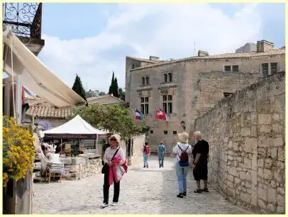 Straße in Les Baux-de-Provence