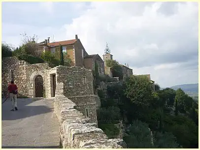 Ménerbes - Stadtmauer