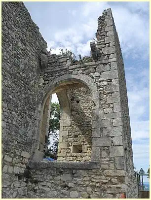 Oppède-le-Vieux - Burg Château d'Oppède