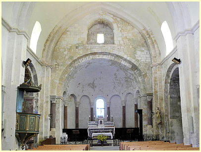 Chor Kirche Notre-Dame-de-Pitié - Saignon