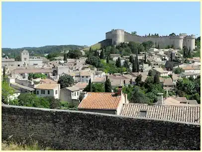 Villeneuve-lès-Avignon Blick vom Park Colline des Mourgues